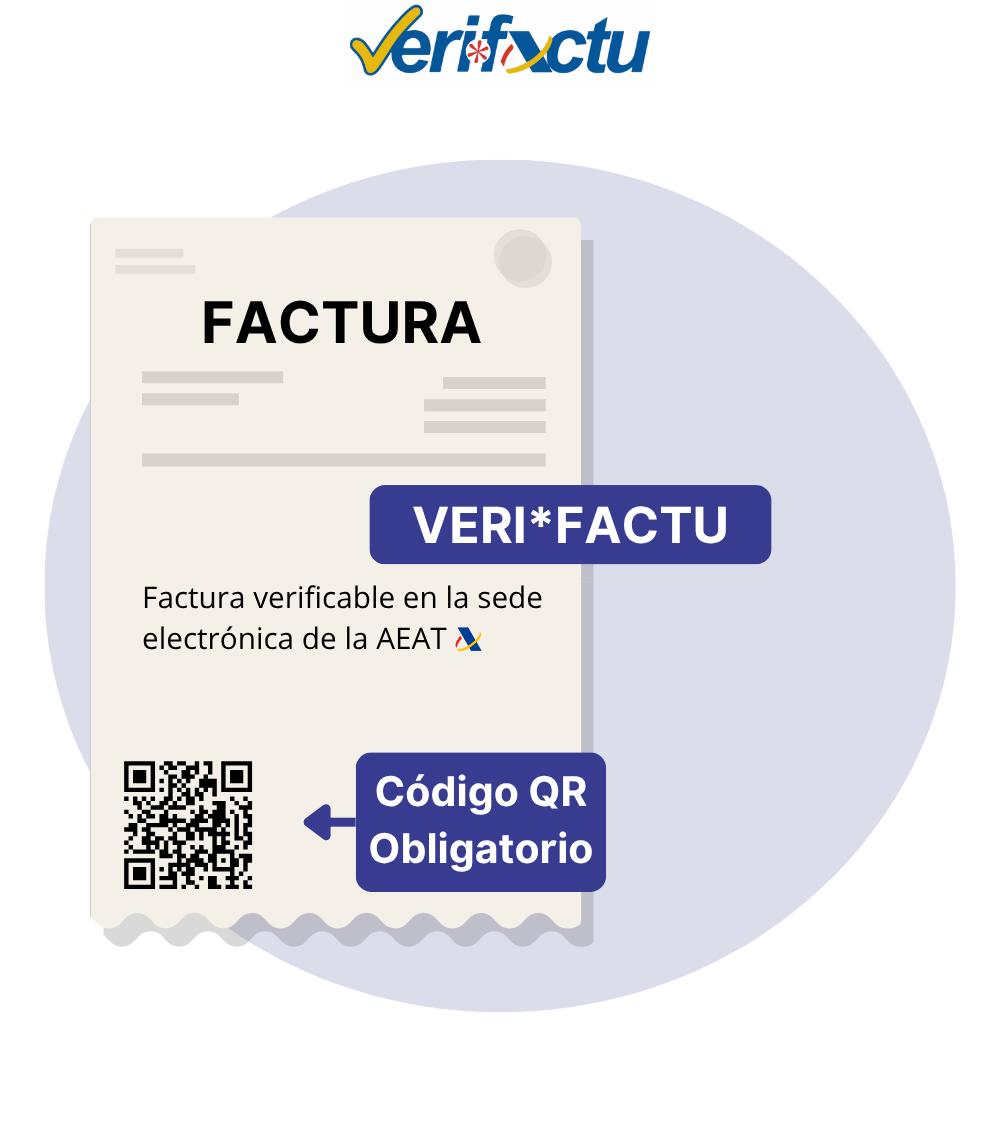 ¿Cómo es una factura Veri*Factu?